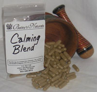 calming blend tablets from baileys naturals